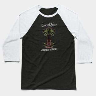 Strum in the Sun at Coconut Grove, Miami, Florida, Baseball T-Shirt